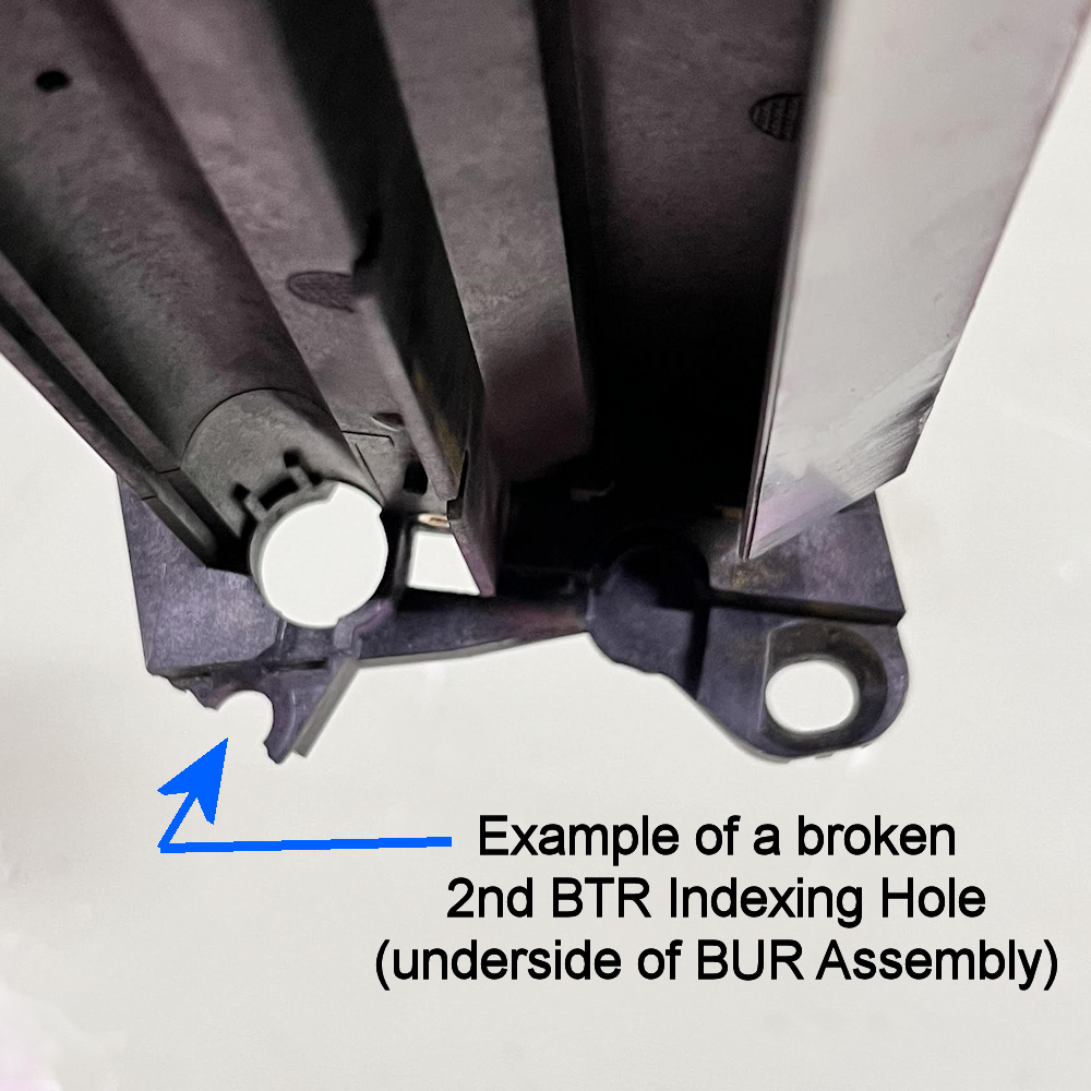 Broken BUR Assembly example