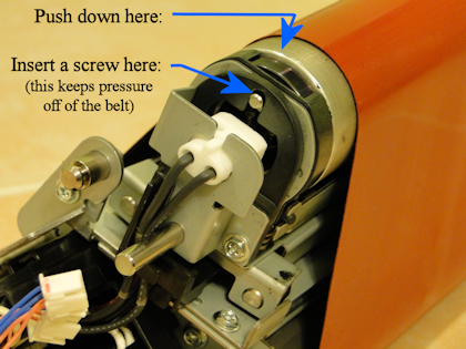 V80 Heat Belt Unit- Relieving Tension 1